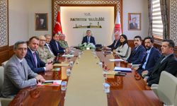 Bayburt'ta okul güvenliği için alınan tedbirler değerlendirildi