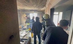 Evde patlama: 1 kişi ağır yaralandı