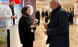 Hastanede vatandaşlara kanser hakkında bilgilendirme yapıldı