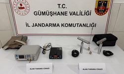 Kaçak kazıya suçüstü: 2 şüpheli yakalandı