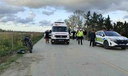 Motosiklet kazası: 1 yaralı