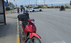 Otomobil ile motosiklet çarpıştı: 1 yaralı