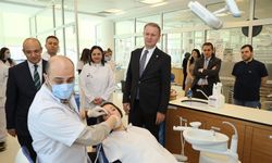 Rektör Baş: 'Diş Hekimliği Fakültesi'nde yürütülen çalışmalar memnuniyet verici düzeyde'