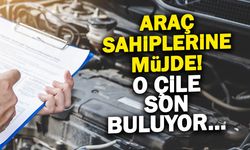 Araç Sahiplerine Müjde! Muayenede Çile Sona Eriyor...