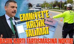 Basın Kartı Tartışmasına Nokta! Bakan Çiftçi’den Emniyet’e Kritik Talimat
