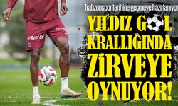 Fırtına'nın Gol Makinesi Trabzonspor tarihine geçmeye hazırlanıyor; Rekor kapıda