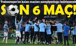Trabzonspor şampiyonluk yarışında: Son 6 maç final havasında