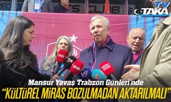 Mansur Yavaş Trabzon Günleri’ni ziyaret etti: Yavaş’tan Ekrem İmamoğlu sorusuna yanıt!