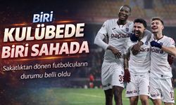 Trabzonspor’un Sakatlıktan Dönen Golcülerinin Futbolcuların Durumu Belli Oldu; Biri Kulübede Biri Sahada