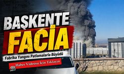 Son Dakika Ankara Sincan’da Fabrika Yangını Ekipler Seferber Oldu