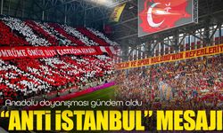 Trabzonspor Galatasaray maçında Anadolu dayanışması mesajı gündem oldu