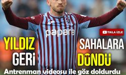 Trabzonspor'un Efsanesi Sahalara Geri Döndü ; Antrenman Videosu İle Sosyal Medyada Göz Doldurdu