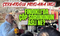Fındıklı'da Çöp Sorunun Aslı Ne? Çervatoğlu Meydana İndi...