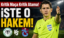 Kritik Maça Kritik Atama! Trabzonspor’un Kaderini O Hakem Belirleyecek