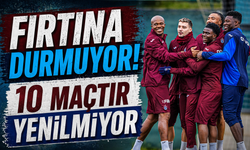 Trabzonspor, ligde yaşadığı puan kayıplarına rağmen son 10 maçta mağlubiyet yüzü görmedi