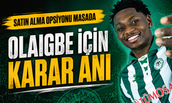 Trabzonspor’dan devre arasında Konyaspor’a transfer olan Kazeem Olaigbe için kritik süreç başladı