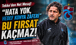 Fatih Tekke’den Net Mesaj! “Hata Yok, Hedef Konya Zaferi”