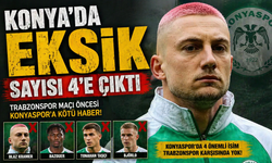 Trabzonspor maçı öncesi ev sahibinde eksik listesi kabardı