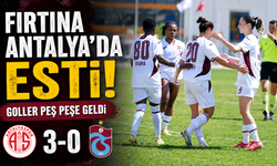 Trabzonspor Kadın Futbol Takımı deplasmanda 1207 Antalyaspor’u rahat geçti