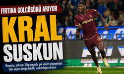 Trabzonspor’un gol ayağı Paul Onuachu, Konyaspor maçında da direğe takıldı