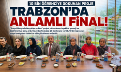 Trabzon’da anlamlı final! 10 bin öğrenciye dokunan proje taçlandırıldı