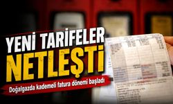 Doğalgazda kademeli fatura dönemi başladı: Yeni tarifeler netleşti