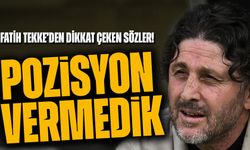 Alanyaspor deplasmanında alınan beraberliğin ardından Fatih Tekke’den Dikkat Çeken Sözler!