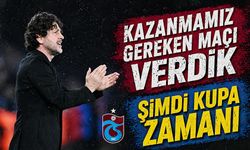 Trabzonspor Teknik Direktörü Fatih Tekke, son dakika golü sonrası hem performansı hem hakem kararlarını değerlendirdi