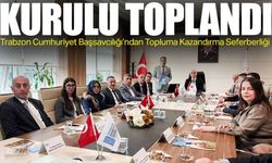 Trabzon’da topluma kazandırma hamlesi: Koruma Kurulu toplandı