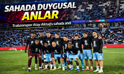 Trabzonspor Atay Aktuğ’u sahada andı, tribünler alkışladı