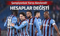 Şampiyonluk Yarışı Alevlendi! Trabzonspor’da Hesaplar Değişti