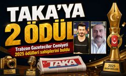 Taka’ya Çifte Ödül! Trabzon’da Gazeteciler Yarışması Sonuçlandı