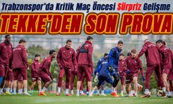 Trabzonspor’da Kritik Maç Öncesi Sürpriz Gelişme: Tekke Son Provaları Yaptırdı
