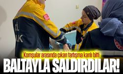 Samsun’da baltalı saldırı: Babasını kurtardı, kendisi yaralandı