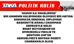 "Huzur İlk Önceliğimiz"