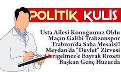 Trabzon’da Kritik Gün: Genç’in 2 Yıl Mesajı Salondan Taşacak mı?