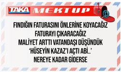 Fındığın Faturasını Önlerine Koyacağız