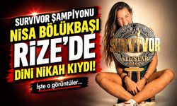 Nisa Bölükbaşı Rize’de imam nikahı kıydı: Paylaşımlar gündem oldu