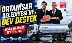 Ortahisar Belediyesi’ne Dev Destek: Yeni İş Makinesi Teslim Alındı