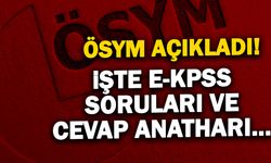 2026-EKPSS Soruları ve Cevap Anahtarı Erişime Açıldı!