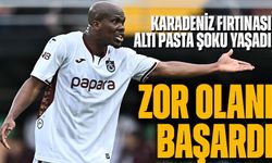 Nwakaeme’den Kaçan Gol! Trabzonspor Altı Pasta Şoku Yaşadı