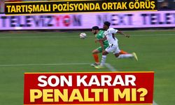 Alanyaspor-Trabzonspor maçındaki kritik penaltı pozisyonu için beIN Sports Trio ekibi aynı noktada buluştu