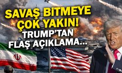 Trump'tan İran Açıklaması: "Savaş Bitmeye Çok Yakın!"