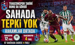 Trabzonspor’un Konyaspor maçındaki tepkisiz oyunu istatistiklere de yansıdı
