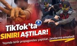 TikTok’ta sınırı aştılar! Yayında terör propagandası, jandarma enseledi