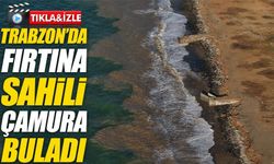 Trabzon’da Fırtına Sonrası Sahil Çamura Bulandı; Dolgu Alanı Denize Karıştı