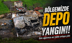 Bölgemizde muz deposu yangını: Gün ağarınca tablo ortaya çıktı