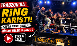 Trabzon’da boks maçında kavga nasıl çıktı? Ringde neler yaşandı?