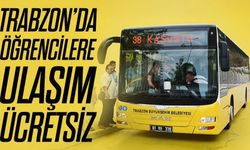 Trabzon’da ilkokul ve ortaokul öğrencileri için ulaşım ücretsiz oldu