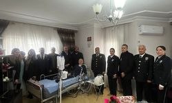 Polis Haftası’nda Duygulandıran Ziyaret: Hasta Polise Vefa Örneği